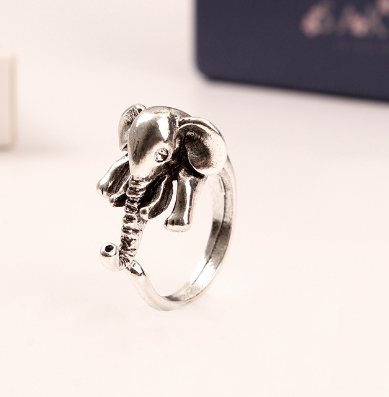 Bronze Elephant Ring