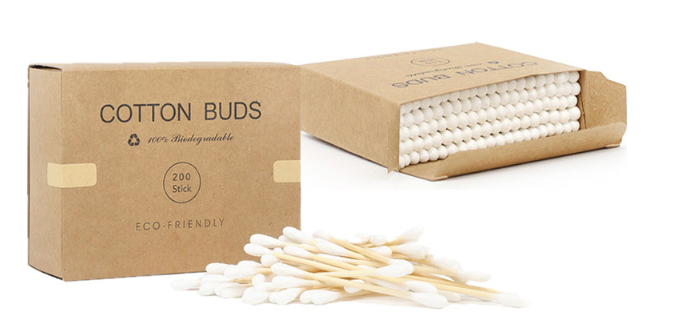 Bamboo Cotton Swab Set 1