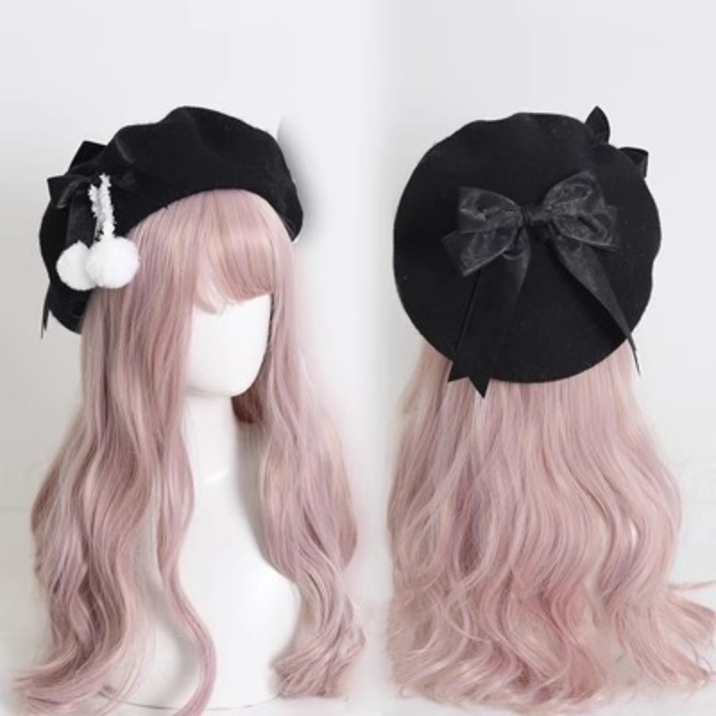 Women's Fashion Big Bow Wool Beret