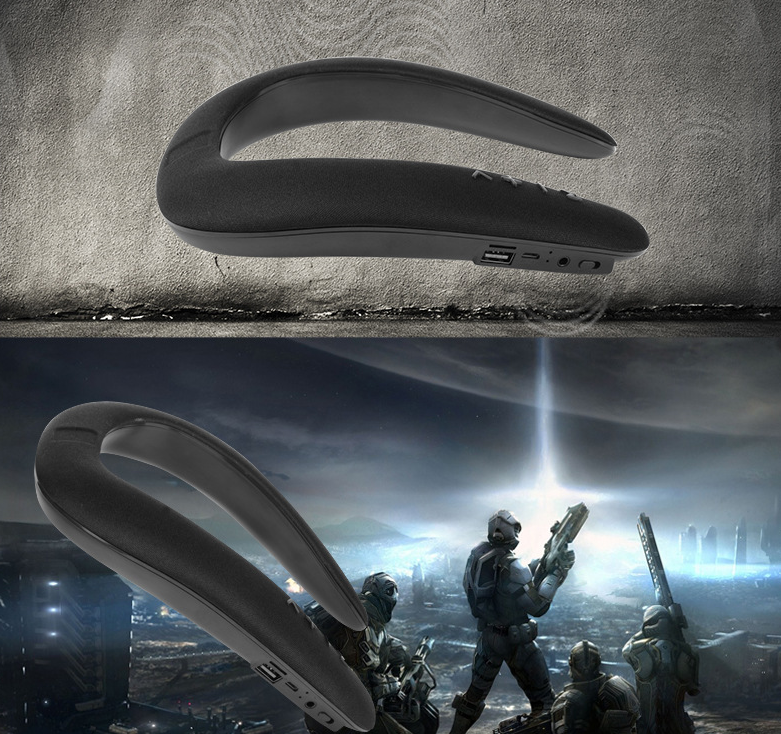 Neck-mounted Bluetooth Speaker