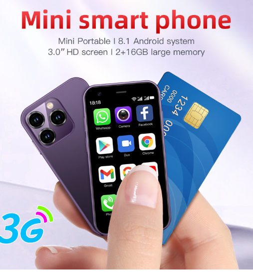 Mini Smartphone Purple