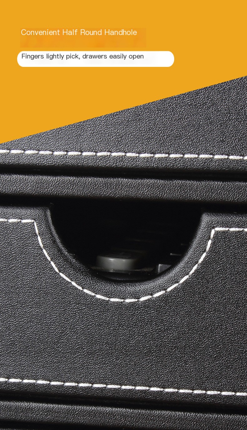 Leather Desk Organizer Image 2