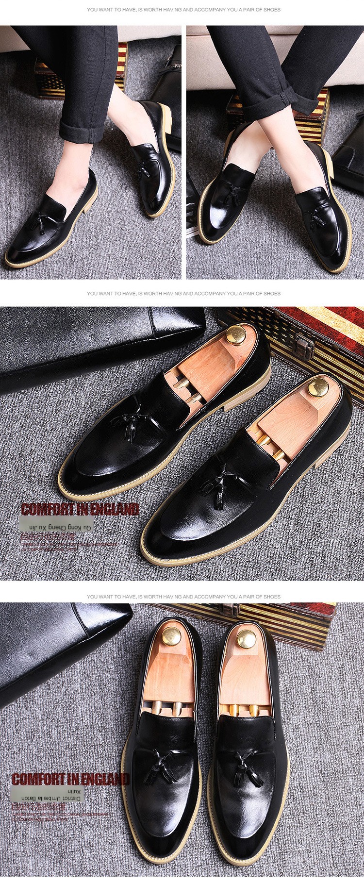 Elegant Men's Leather Shoes
