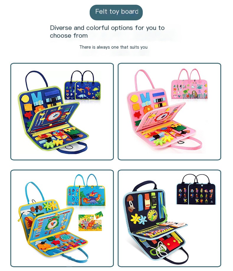 Felt Learning Board - Underwater World