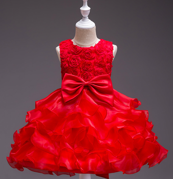 Bloemenmeisjesjurk Afbeelding 5