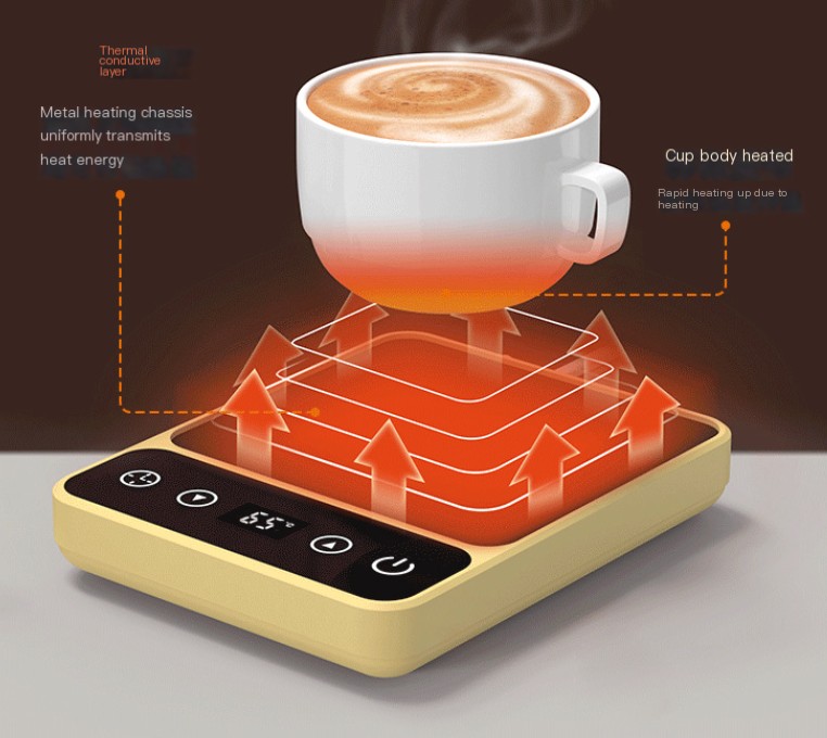 Cup Heater Black With Cup