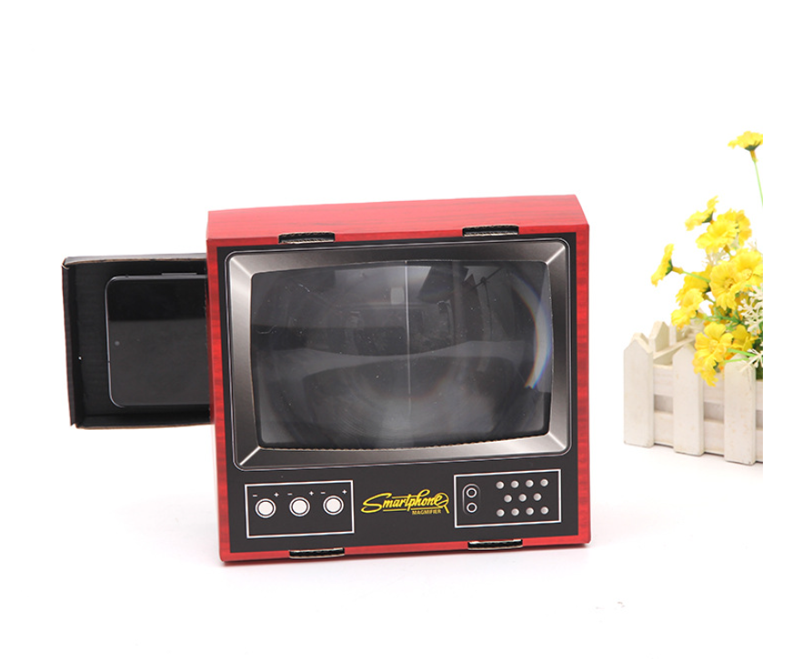 Retro TV Phone Holder Image 1