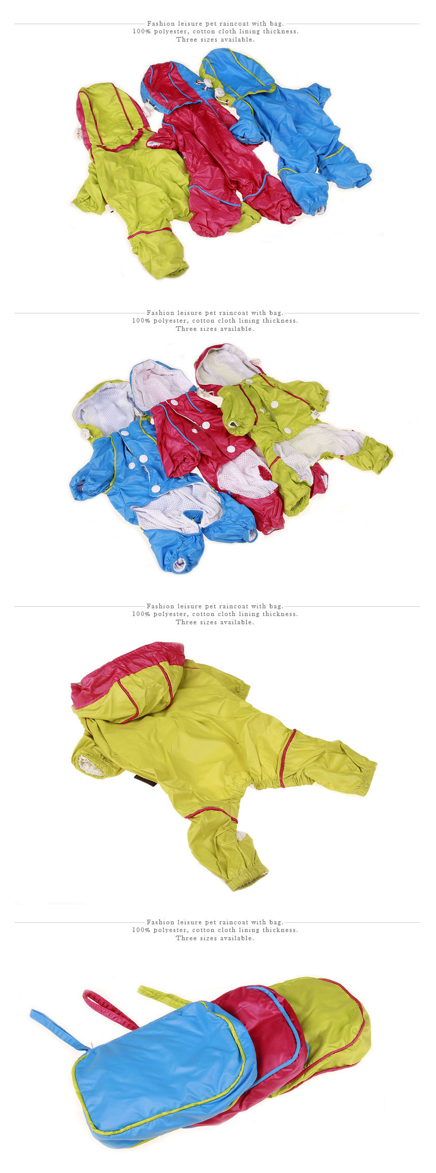 Pet Raincoat 2