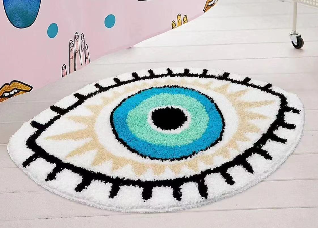 Good Energy Rug with Greek Eye