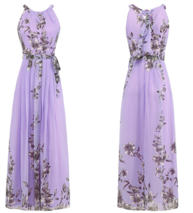 Floral Maxi Dress - Image 3