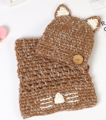 Knitted Beanie Side View