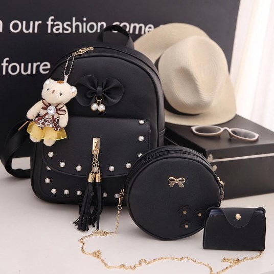 Stylish Backpack - Black