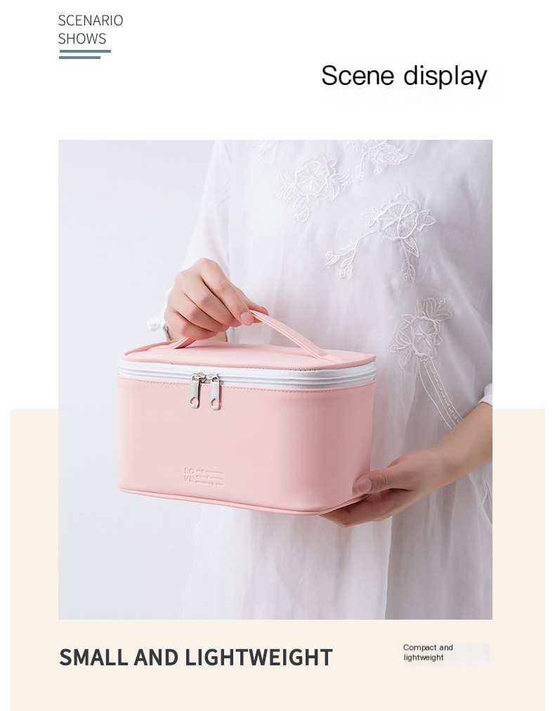 Korean Version PU Waterproof Cosmetic Bag 4