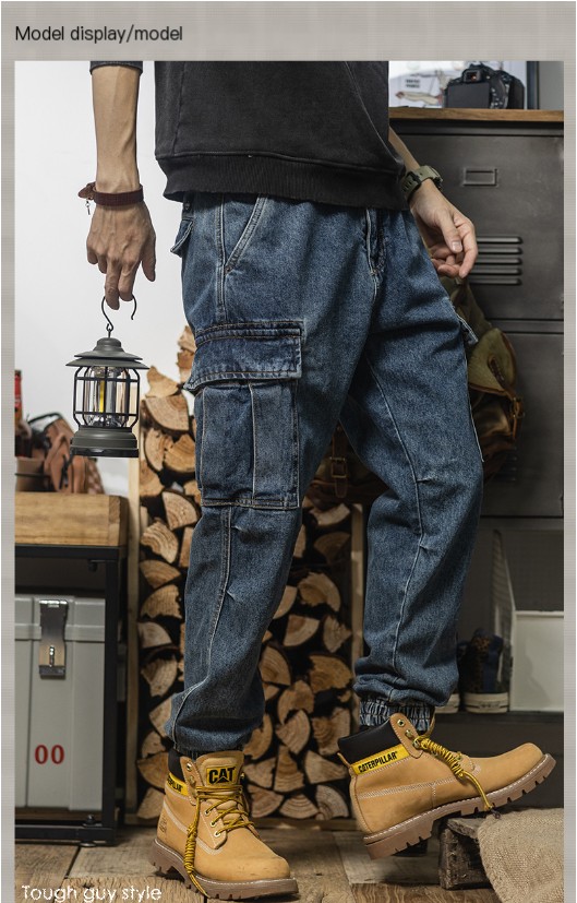 Retro Strappy Trousers Image 5