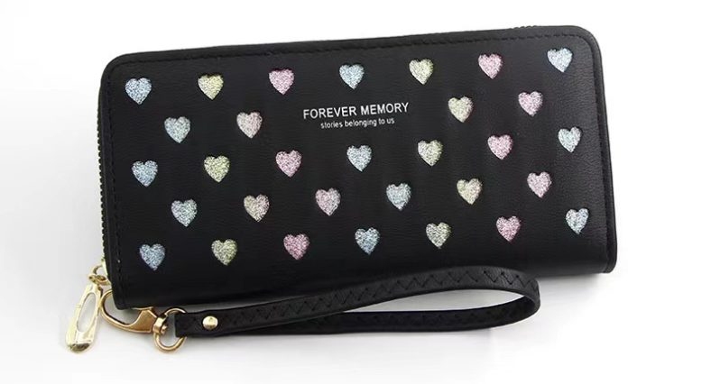 Women's Fashion Long Large Capacity Zipper Wallet