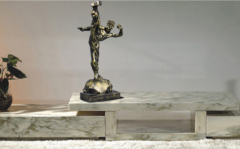 Bruce Lee Sculpture - Vintage Bronze