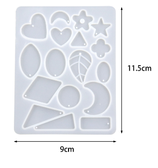 Leaf/Moon Earring Pendant Mold