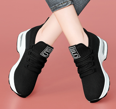 High-heeled Breathable Mesh Shoes in Various Colors