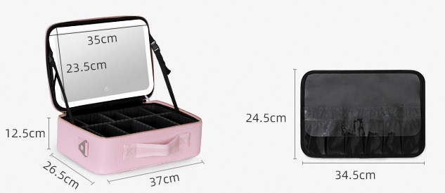 Smart LED Makeup Bag Image 2