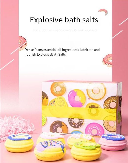 Donut Bath Salt Ball