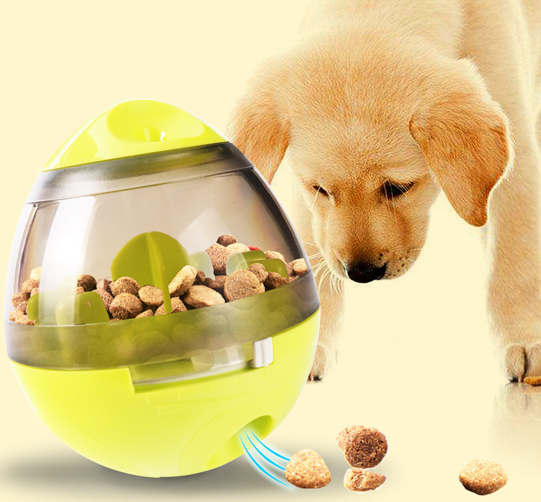 Pet Leaky Toy Ball Green
