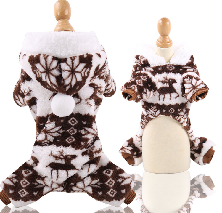 Blue Four-legged Pet Clothing