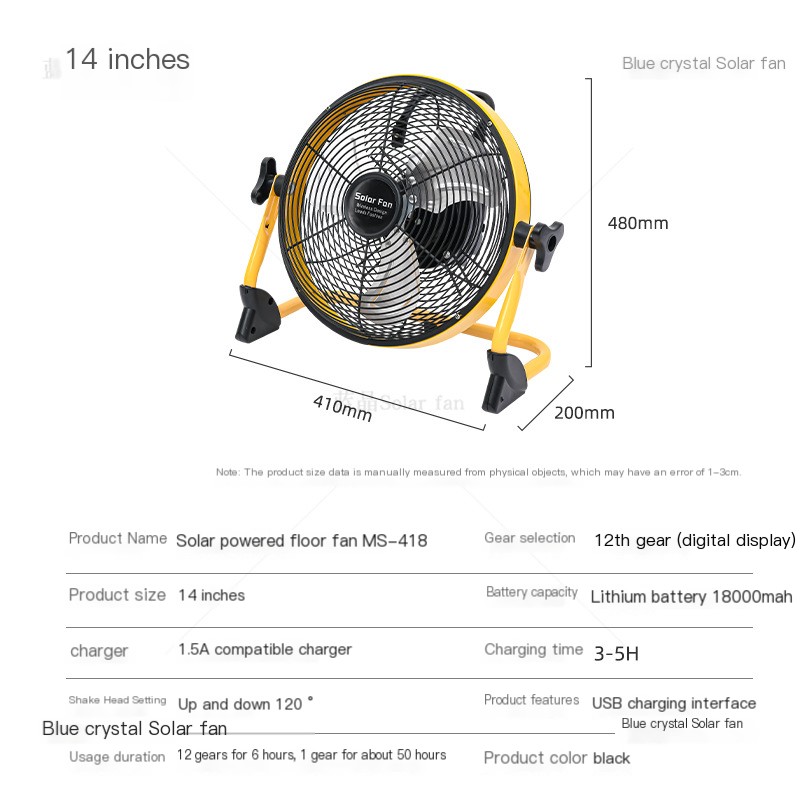 Outdoor Camping Fan Image 4