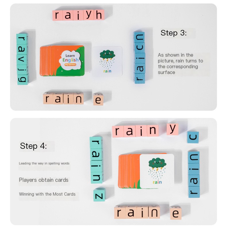 Spelling Word Block Toy 4