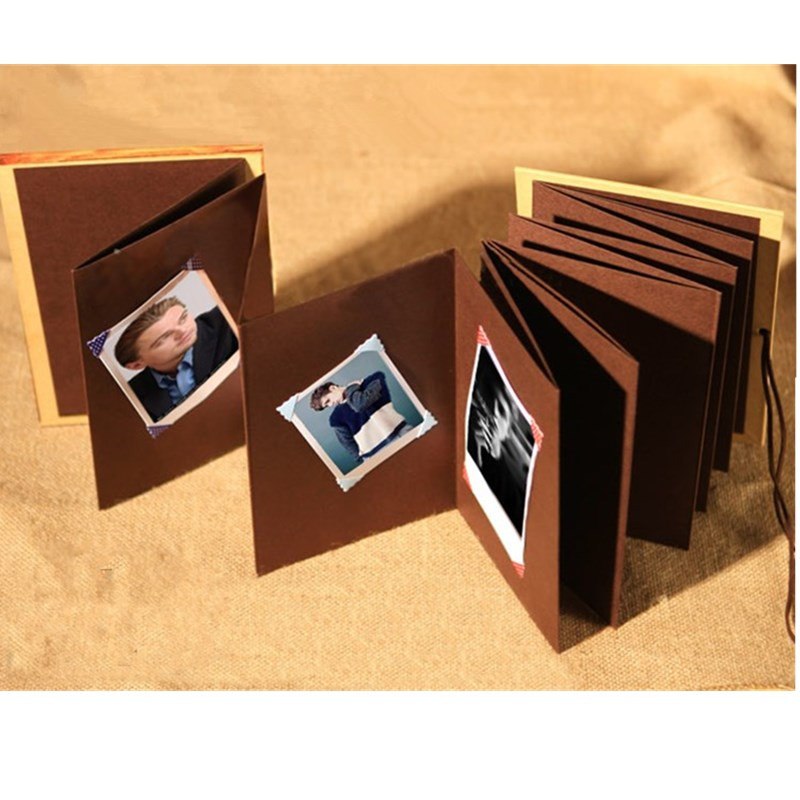 Accordion Folding Photo Album - Inside View