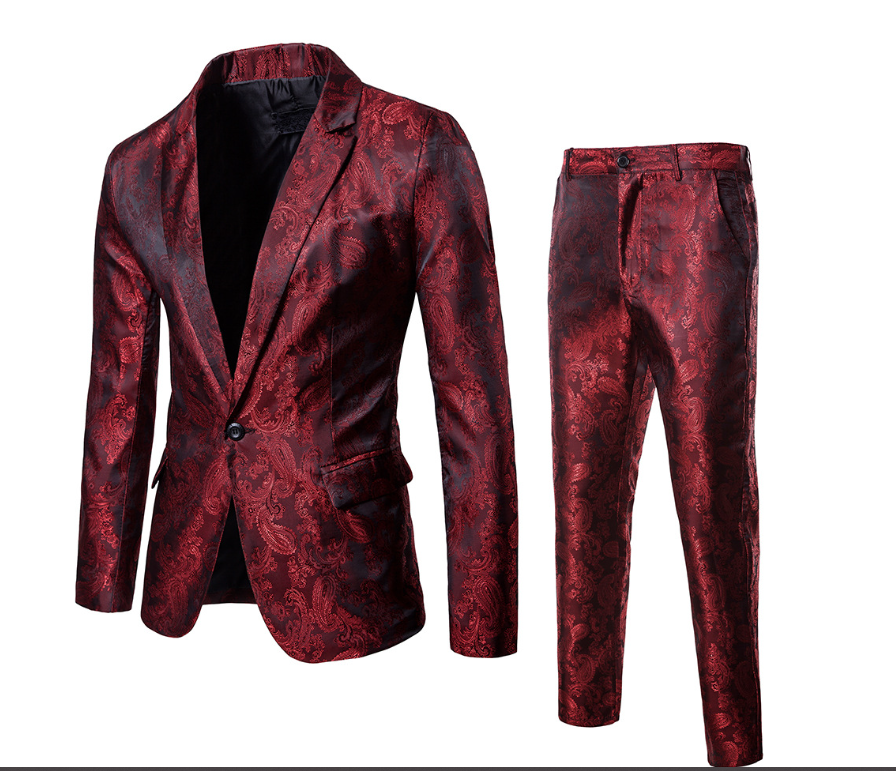 Jacquard Suit Set Image 5