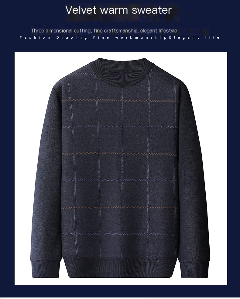 Fleece-lined Sweater Image 2