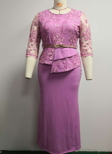 Stylish Long Sleeved Dress