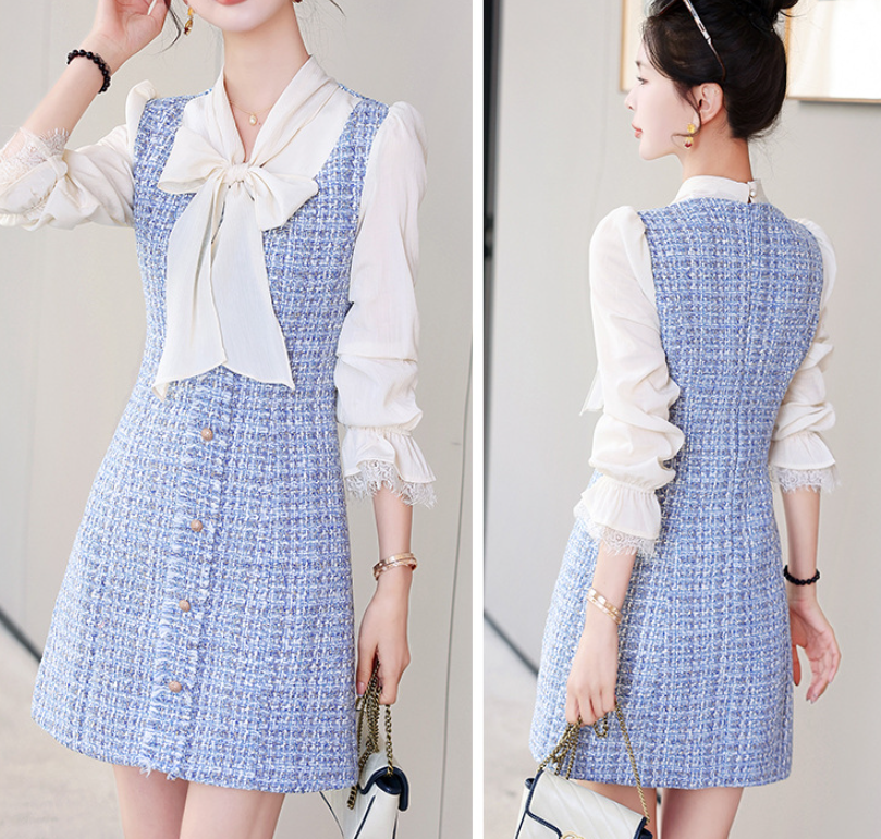 Blue Dress Set