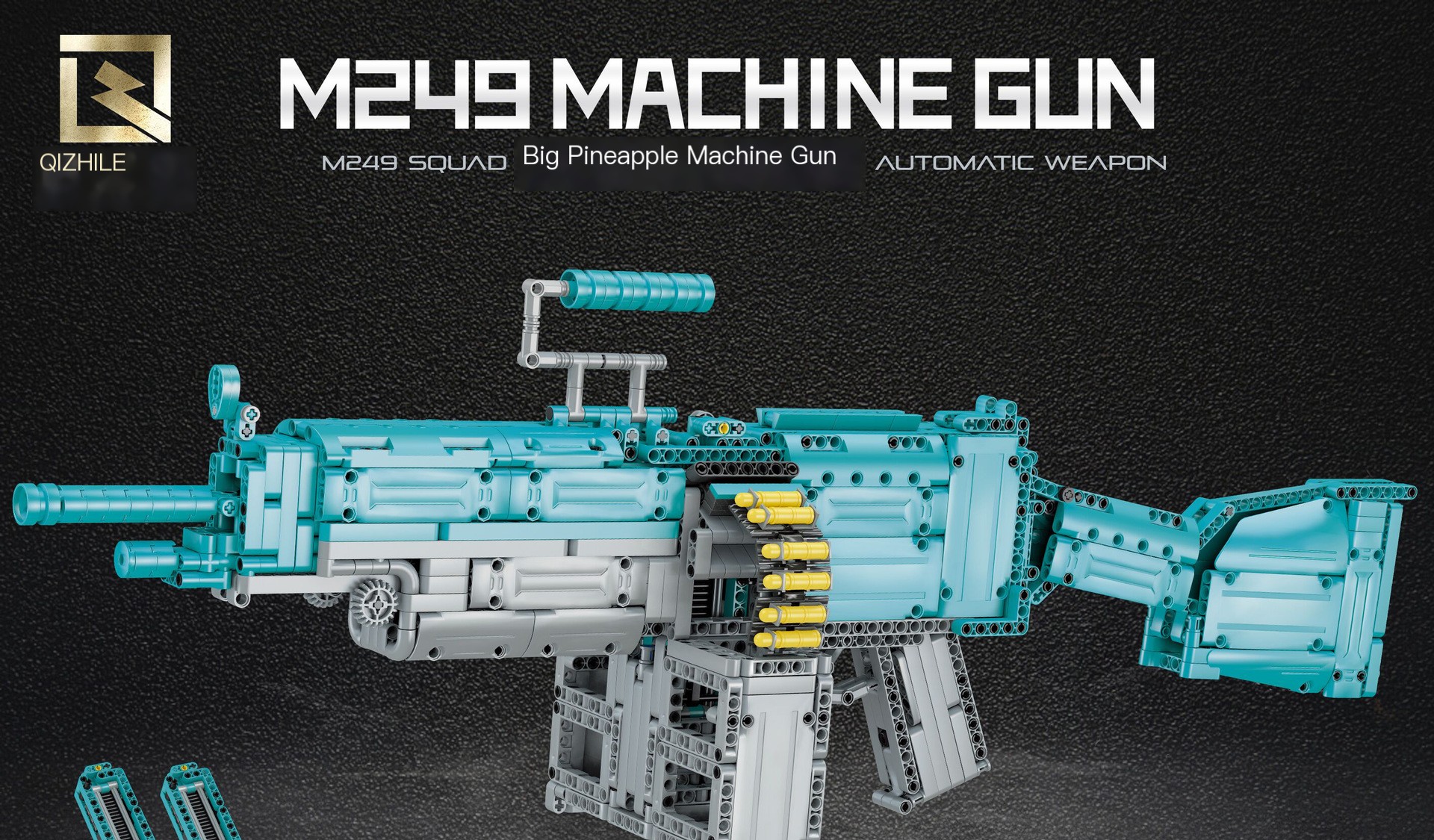 Electric Building Block Gun