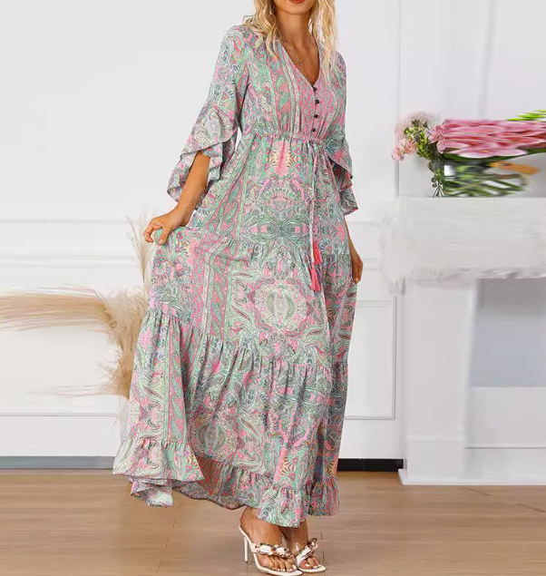 Women's Beach Vacation Dress 2