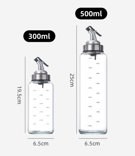 Glass Spice Jar 500ml