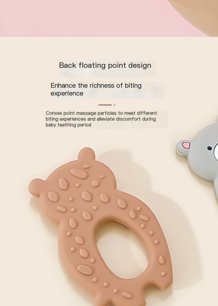 Silicone Bear Teether Group