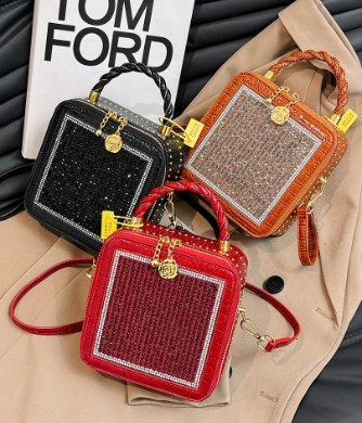Genuine Leather Bag Red