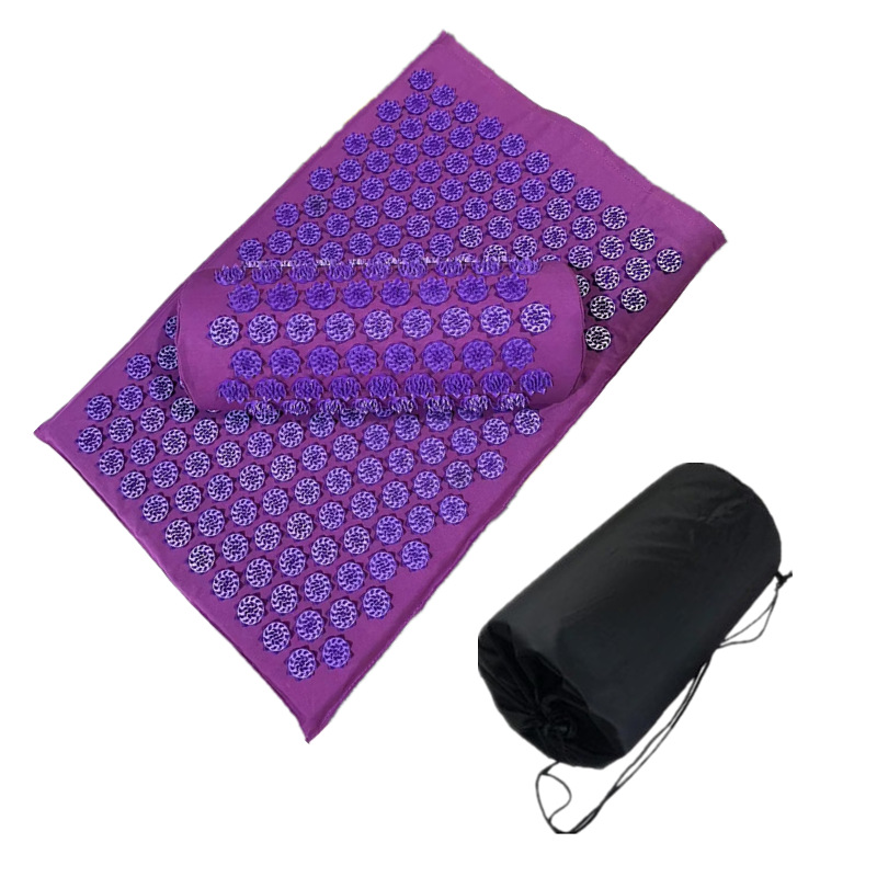 Water Drop Lotus Oxford Bag Acupuncture Massage Cushion image