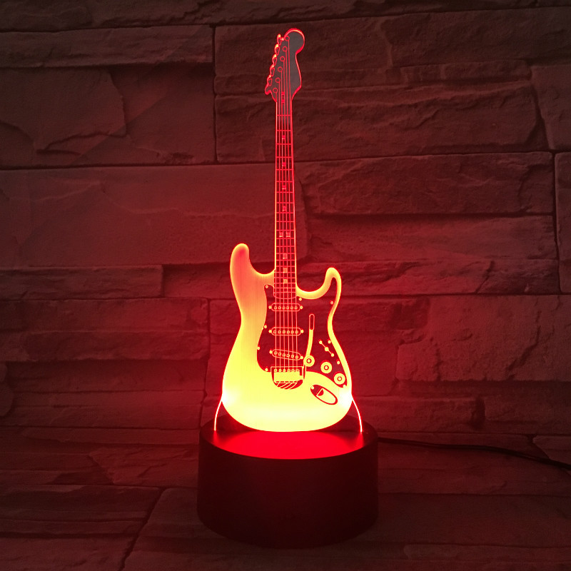 3D Color-Changing LED Night Lamp Image 2