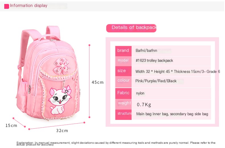 Trolley School Bag
