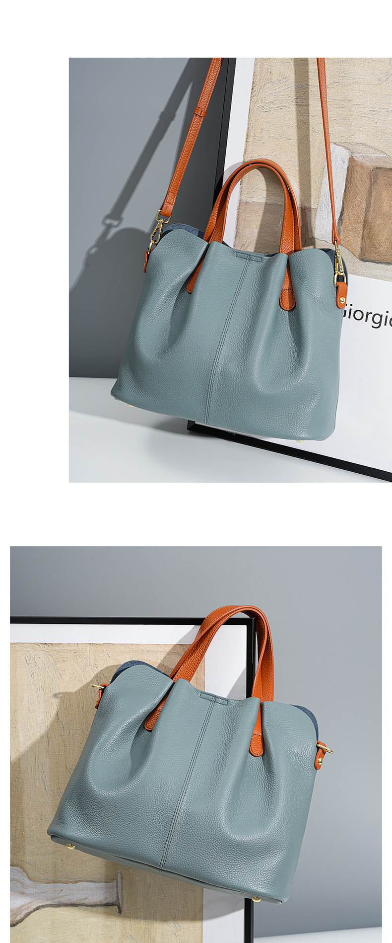 Genuine Leather Bag Image 2