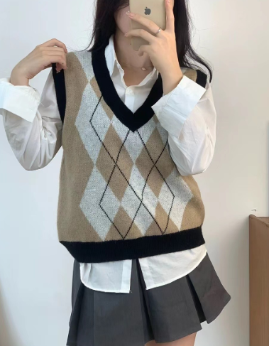 Jennie Vest Camel