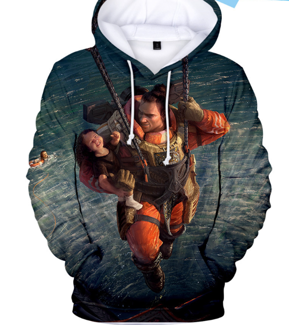 Sweat à capuche imprimé en 3D Image 1