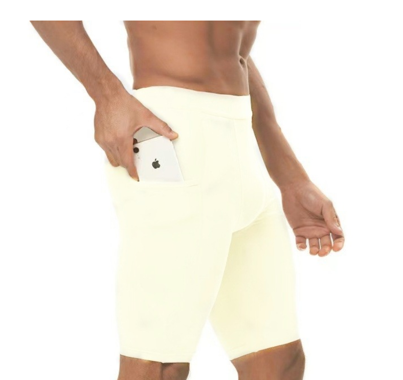 Running and Cycling Stretch Compression Pants Image 5