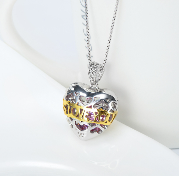 Heart-Shaped Necklace Image 2