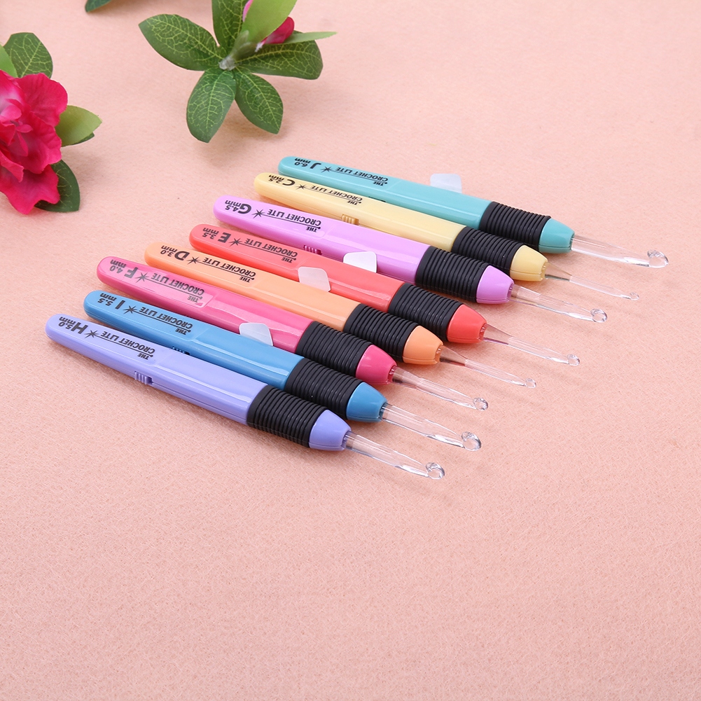 Crochet Hooks in Action