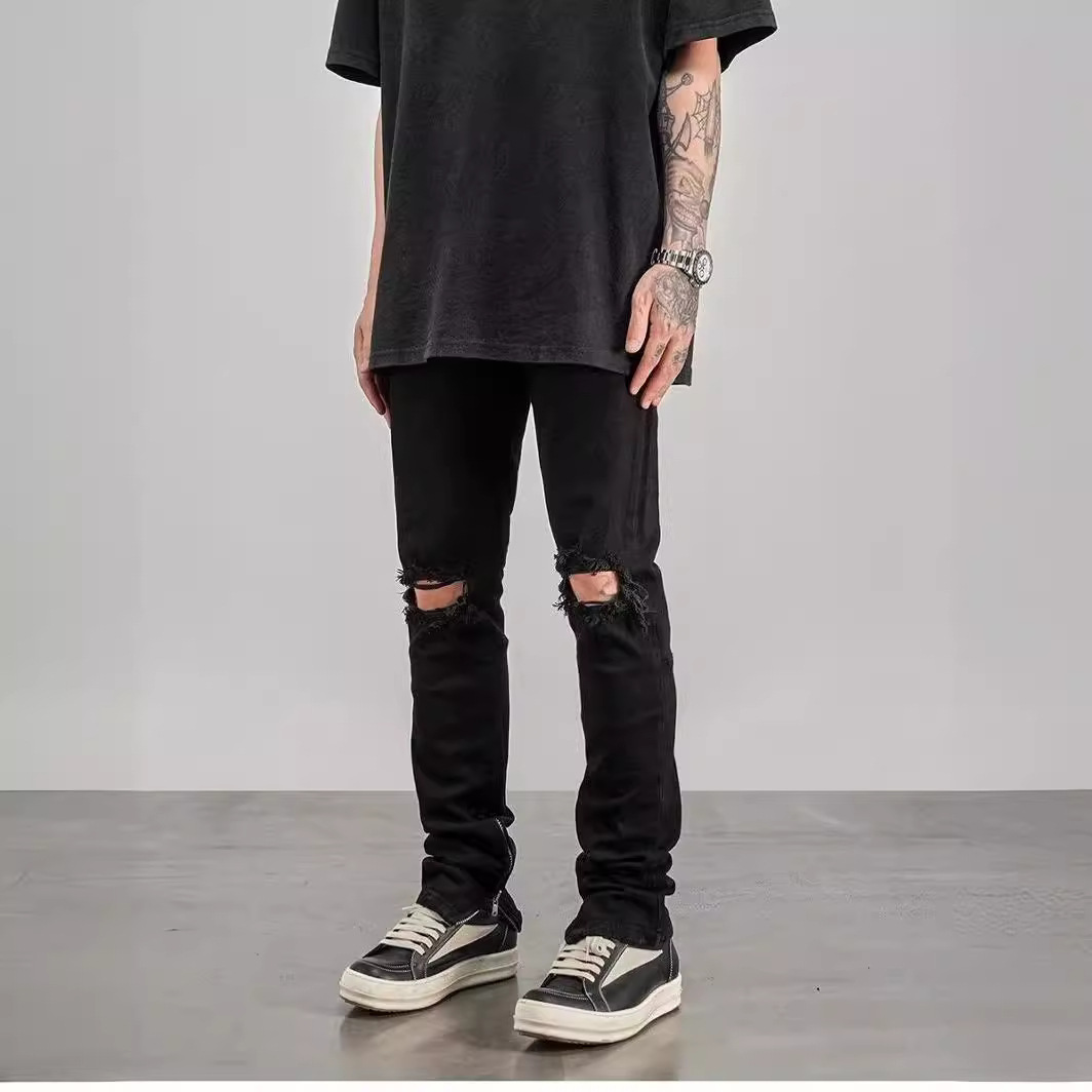 Denim Jeans Side View