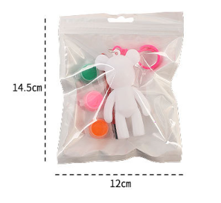 DIY Fluid Bear Keychain Image 2