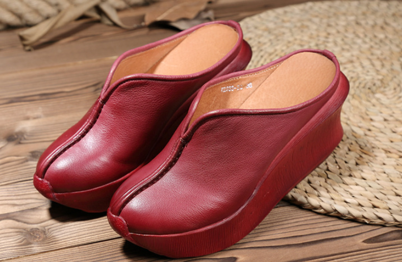 Summer Thick-soled Wedge Heels Image 1